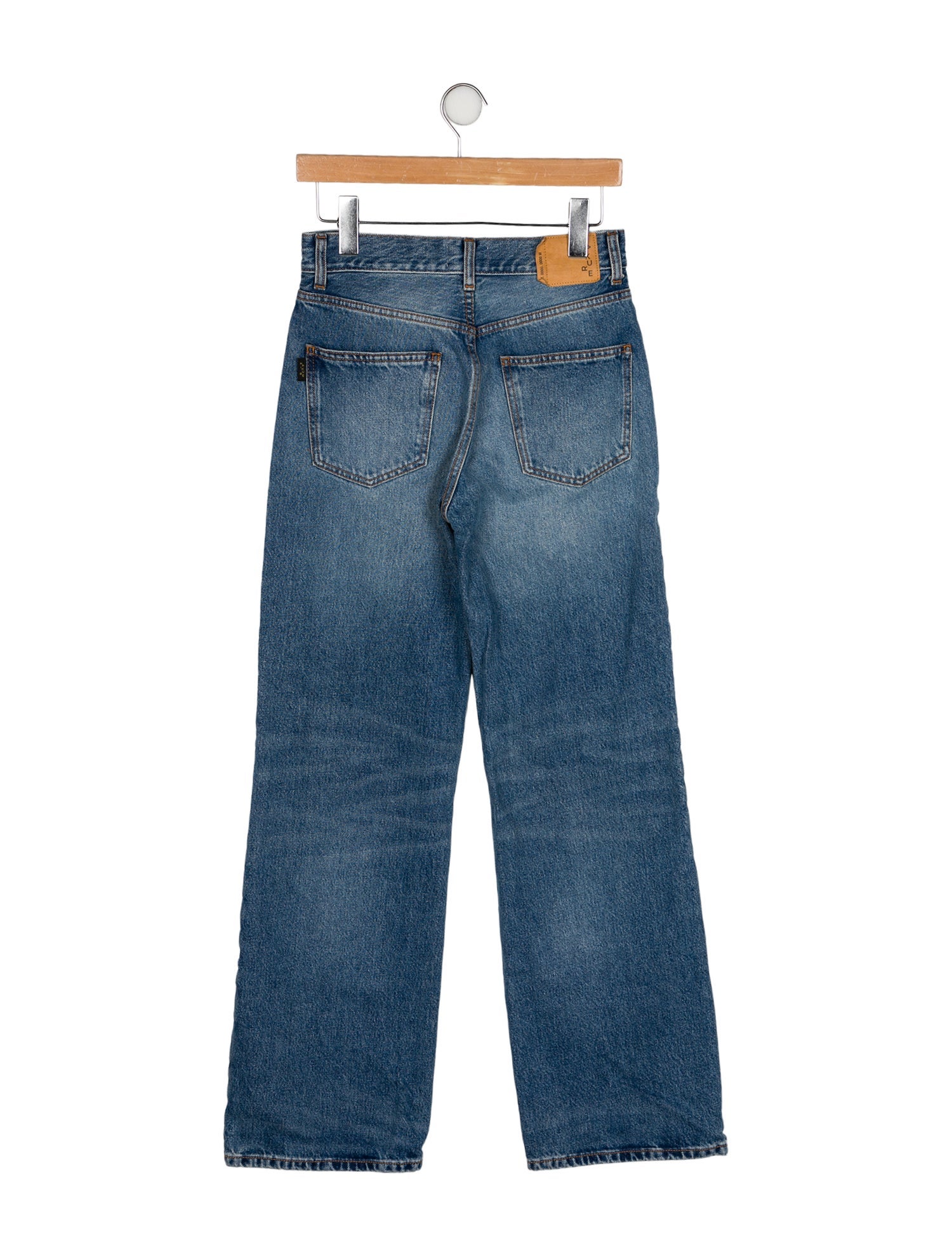 Haikure Mid-Rise Wide Leg Jeans