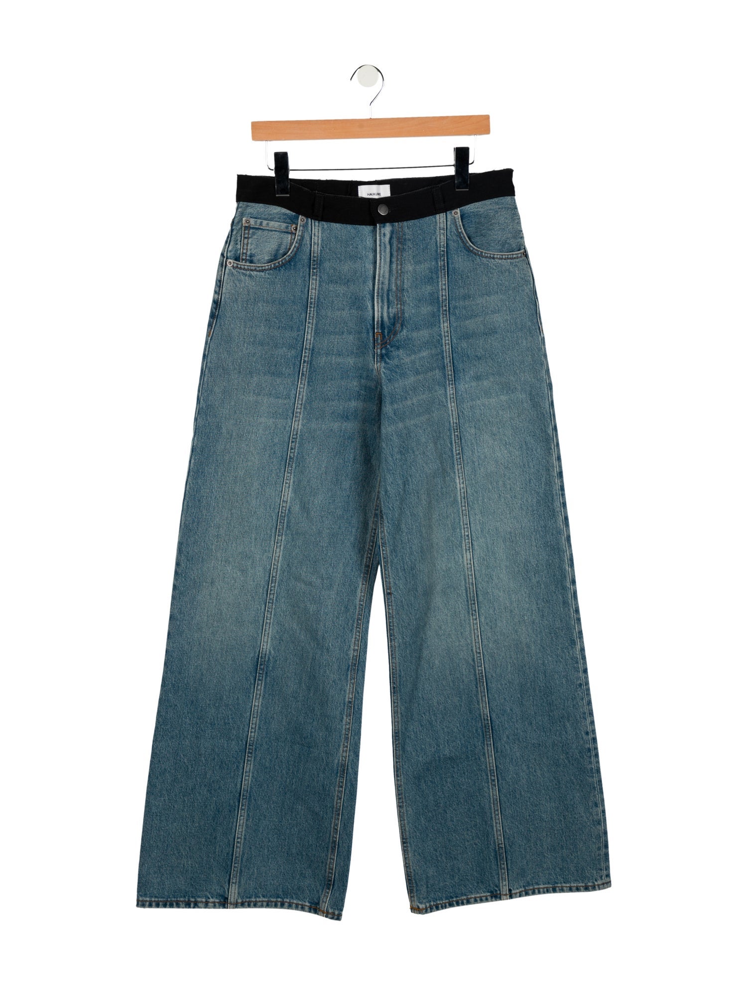 Haikure High-Rise Wide Leg Jeans