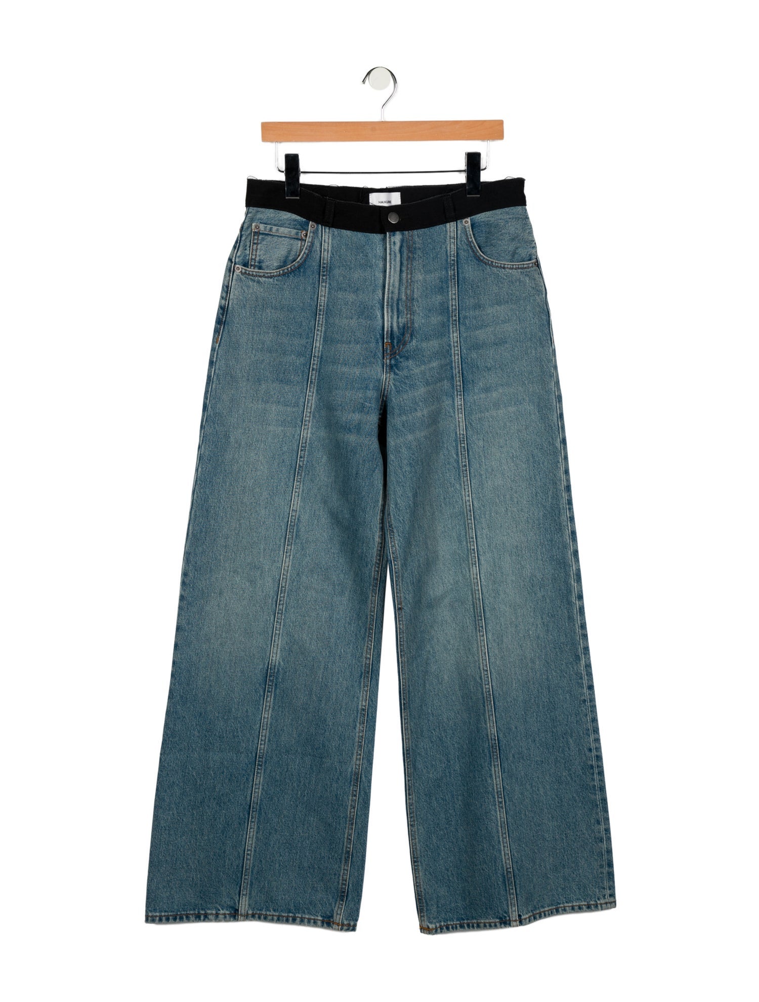 Haikure High-Rise Wide Leg Jeans