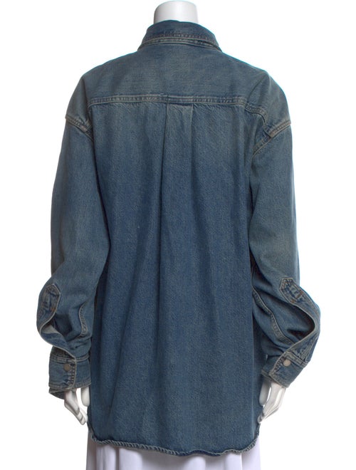 Haikure Long Sleeve Button-Up Top