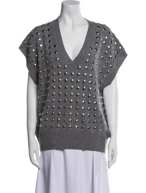 Haikure Merino Wool Polka Dot Print Top
