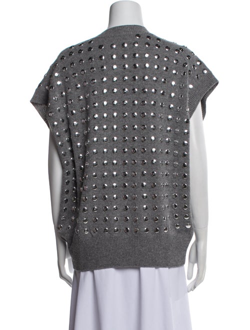 Haikure Merino Wool Polka Dot Print Top