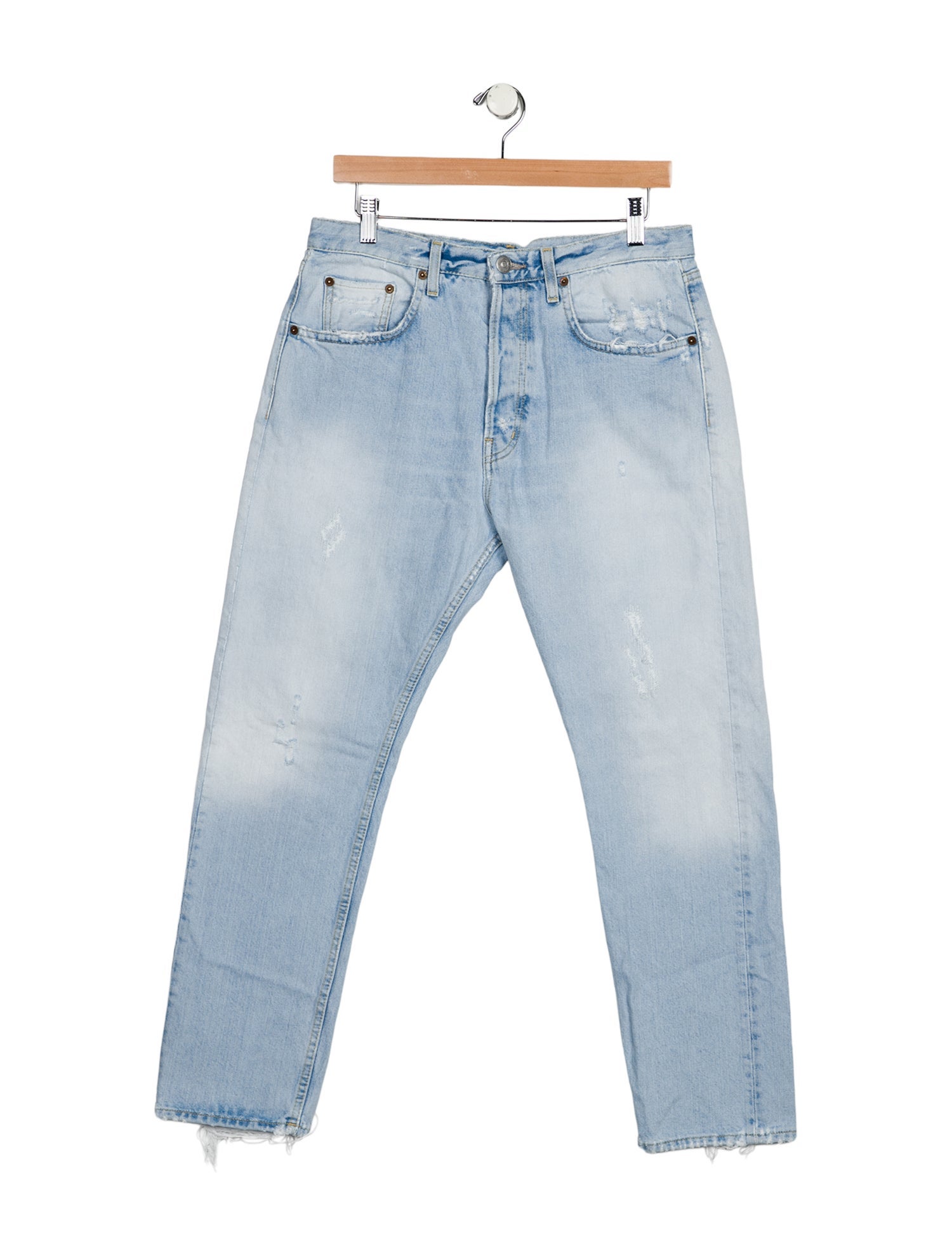 Haikure High-Rise Straight Leg Jeans