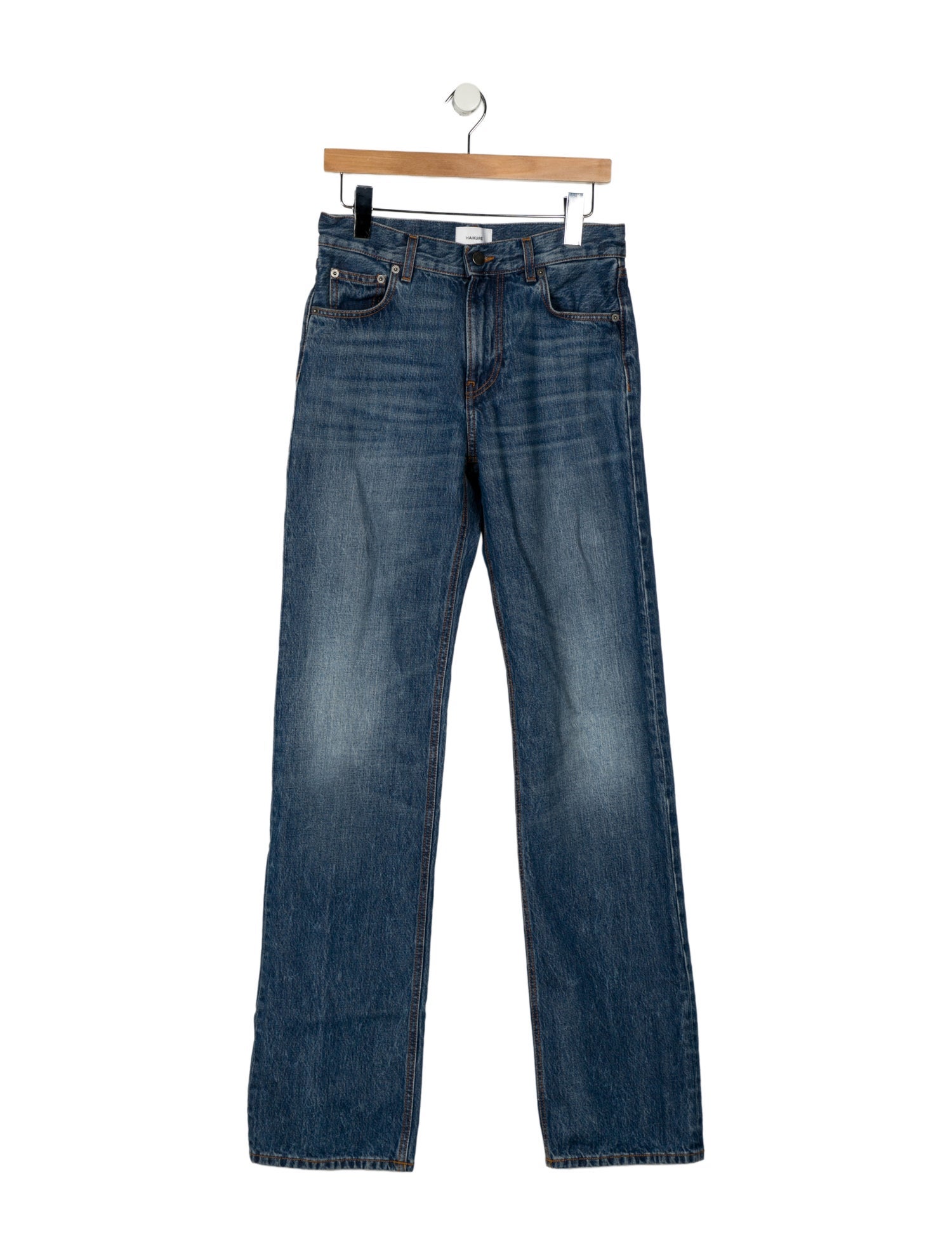 Haikure Mid-Rise Wide Leg Jeans