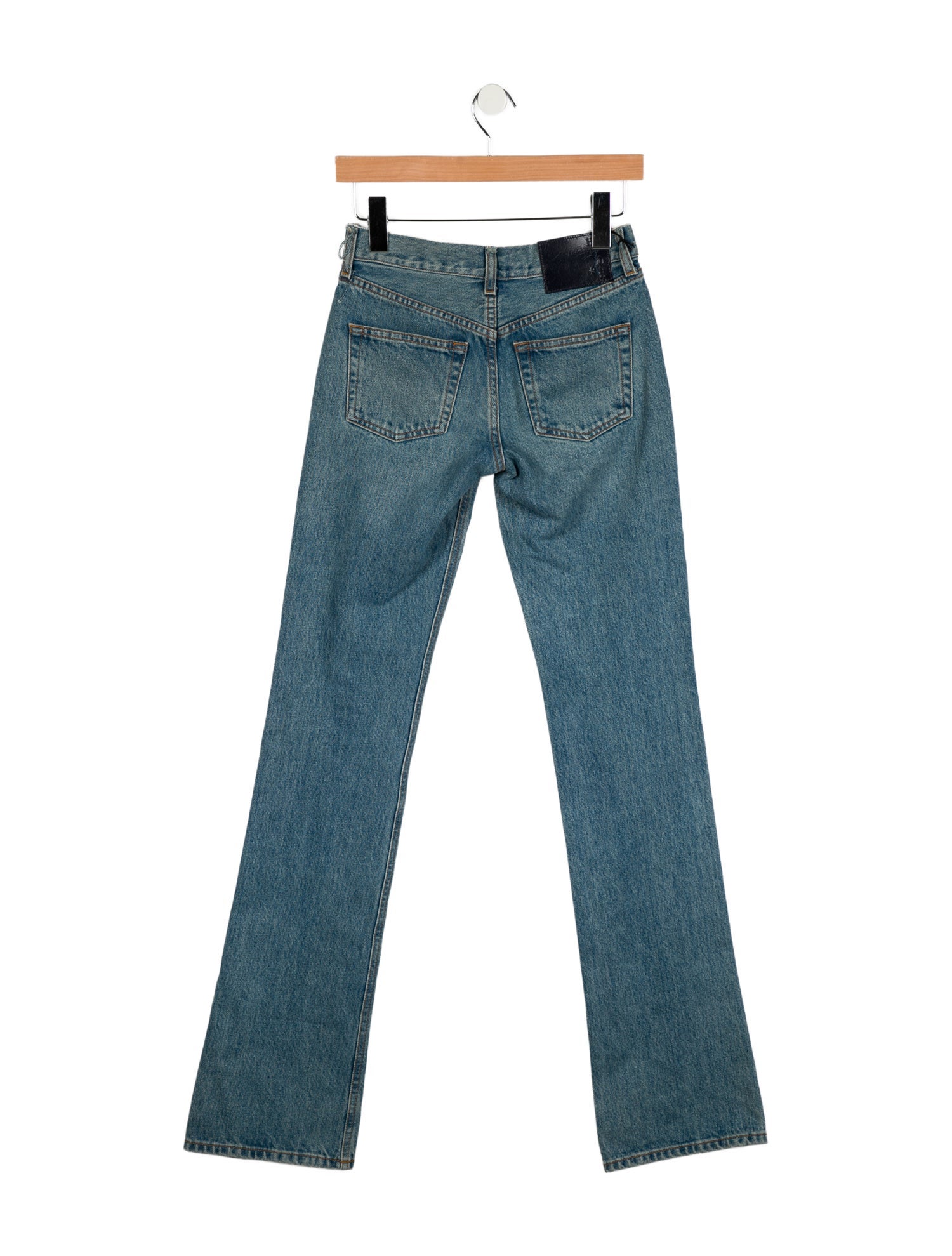 Haikure Mid-Rise Straight Leg Jeans w/ Tags