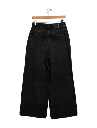 Haikure High-Rise Wide Leg Jeans