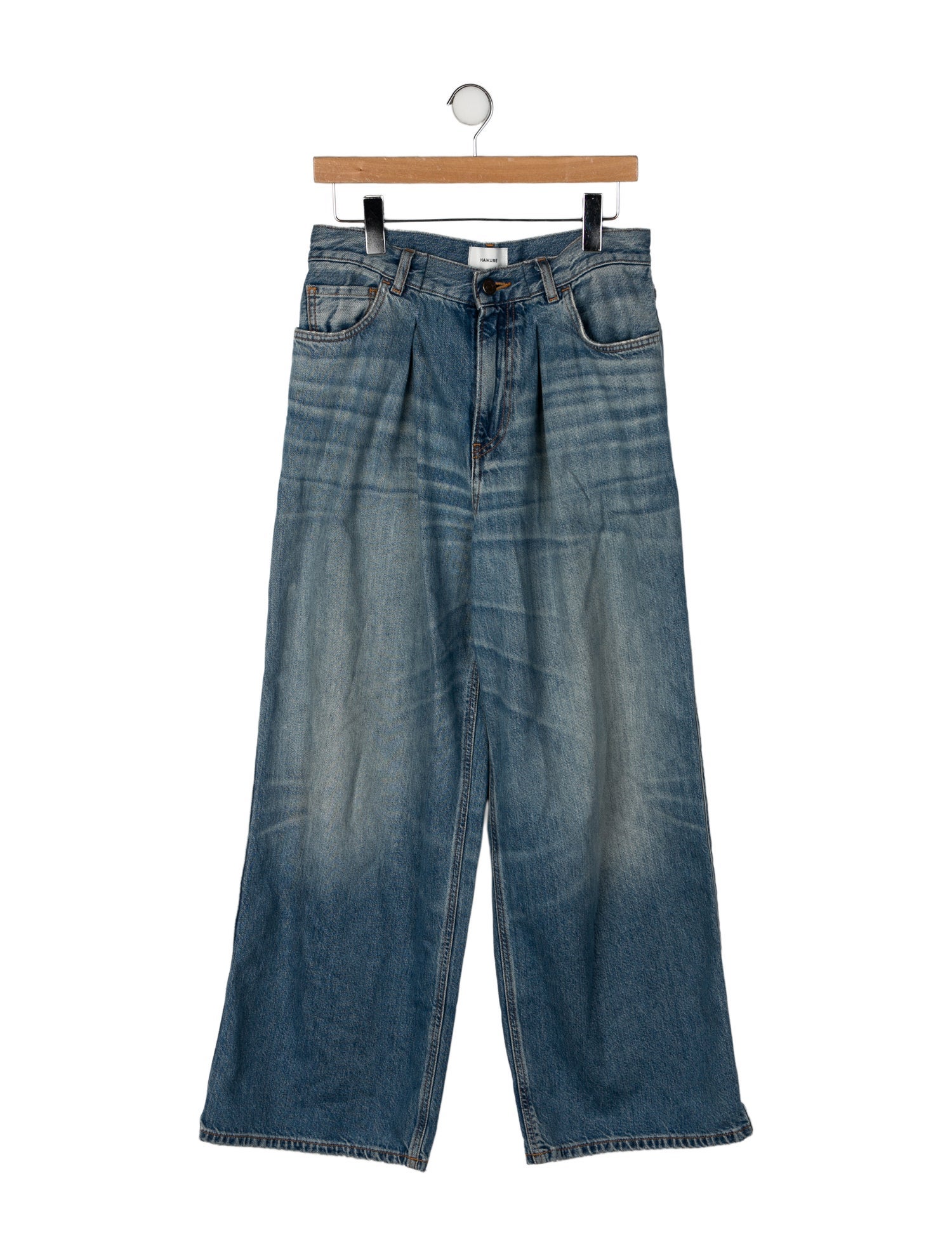 Haikure High-Rise Wide Leg Jeans
