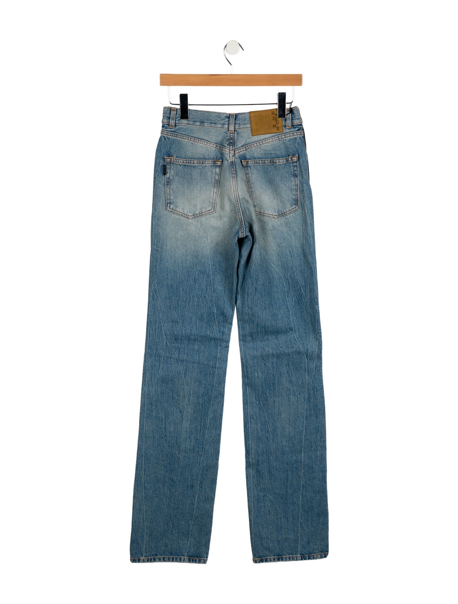 Haikure Mid-Rise Straight Leg Jeans w/ Tags