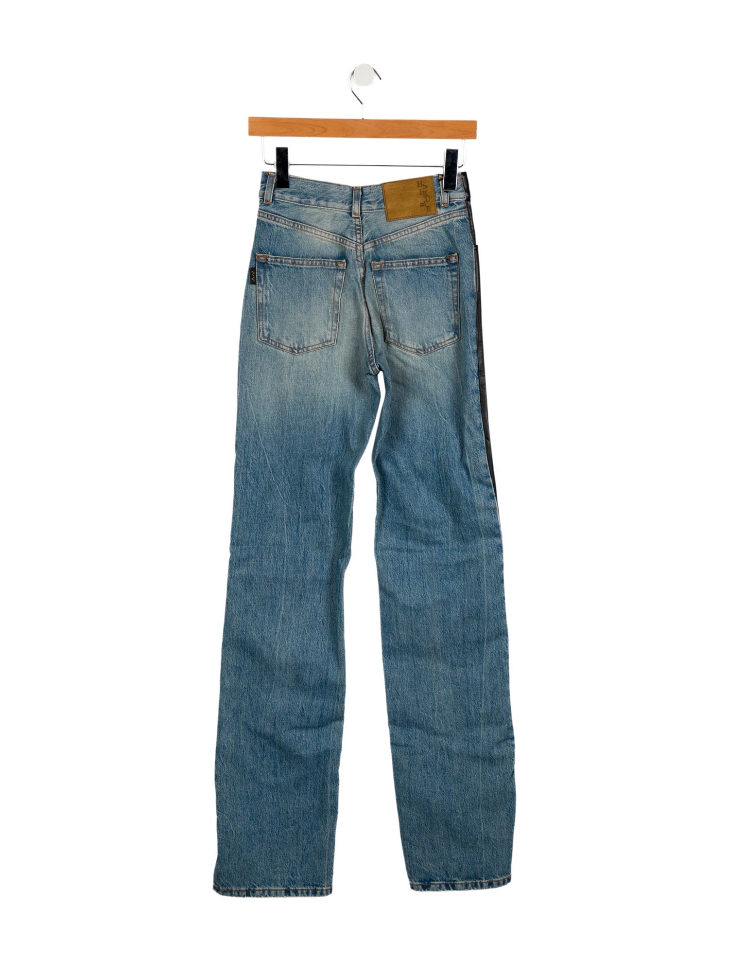 Haikure Mid-Rise Straight Leg Jeans w/ Tags