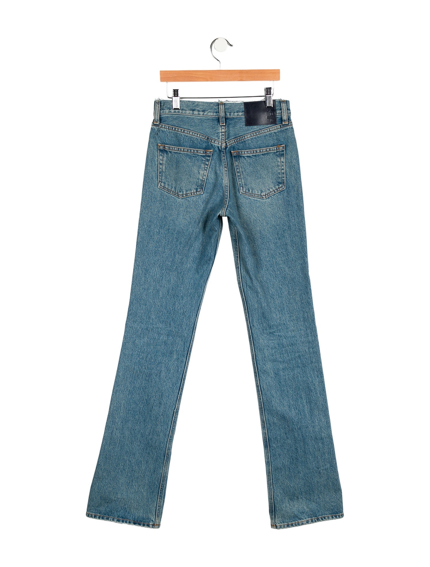 Haikure Mid-Rise Straight Leg Jeans