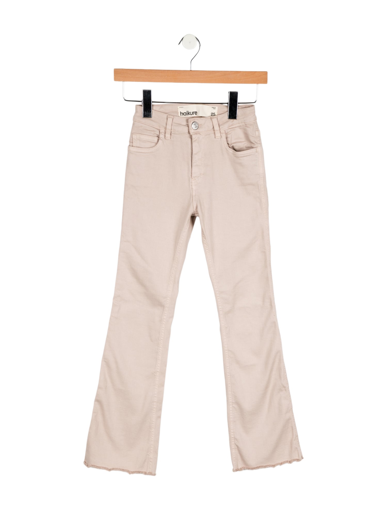 Haikure Mid-Rise Straight Leg Jeans