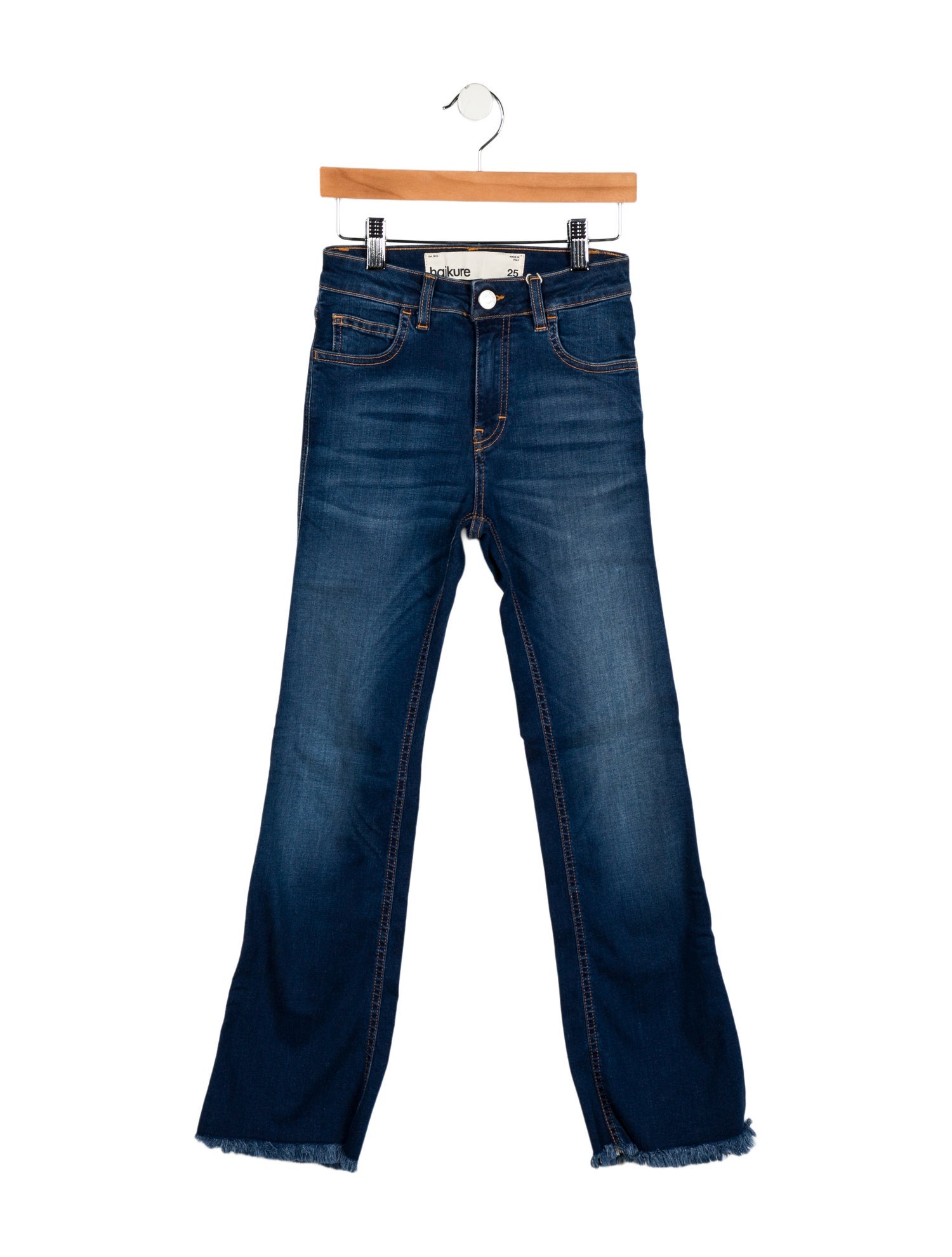 Haikure Mid-Rise Straight Leg Jeans