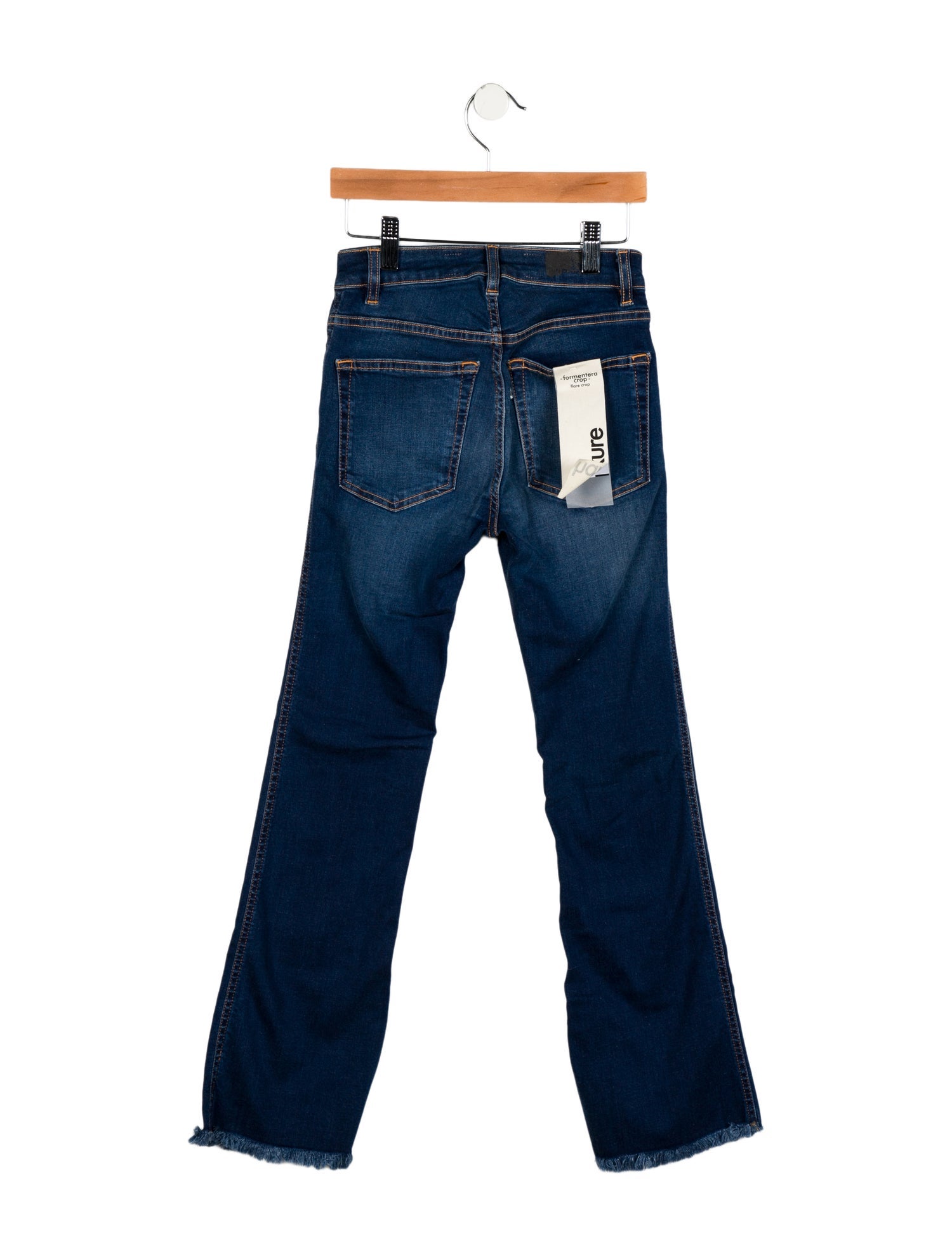 Haikure Mid-Rise Straight Leg Jeans