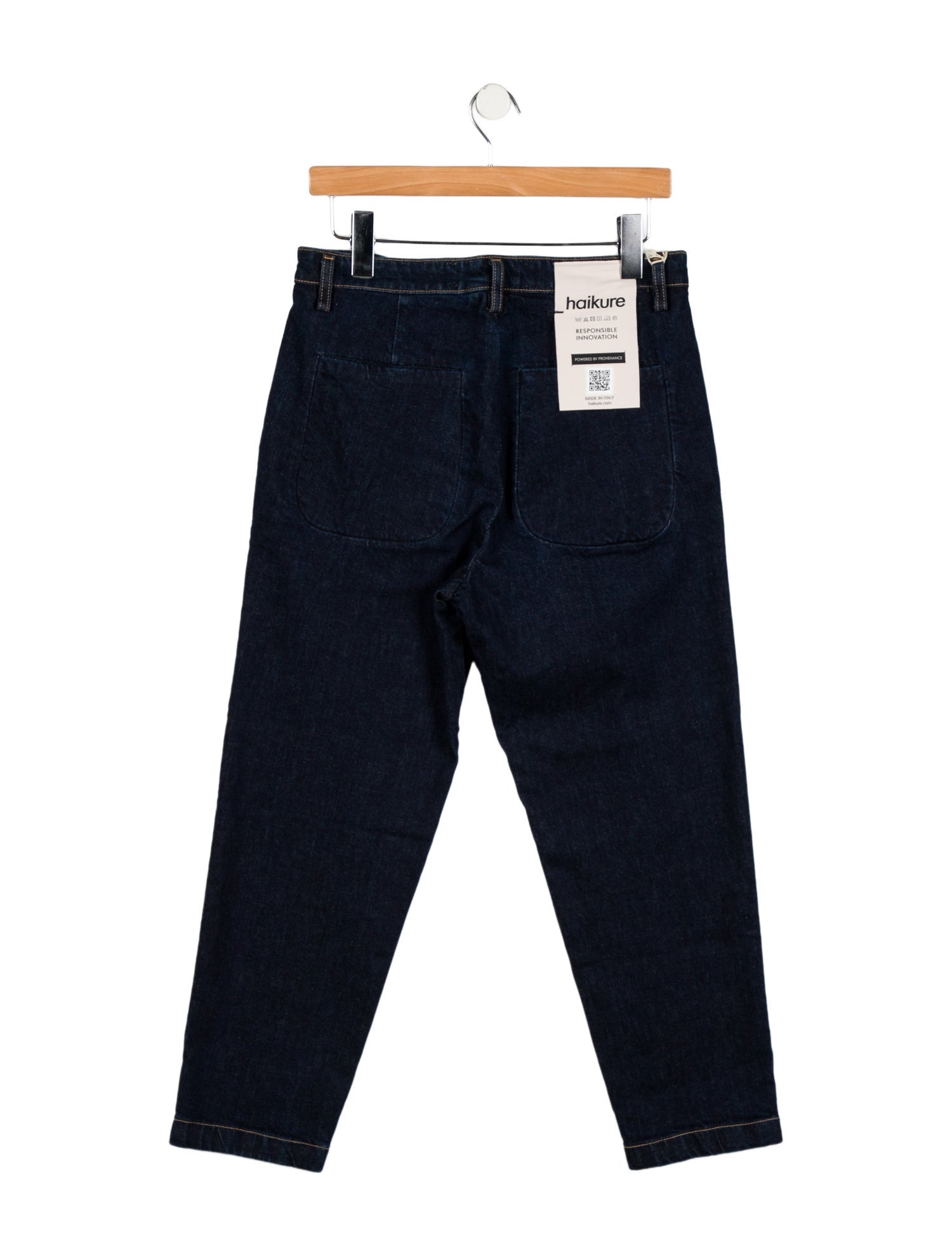 Haikure Mid-Rise Straight Leg Jeans