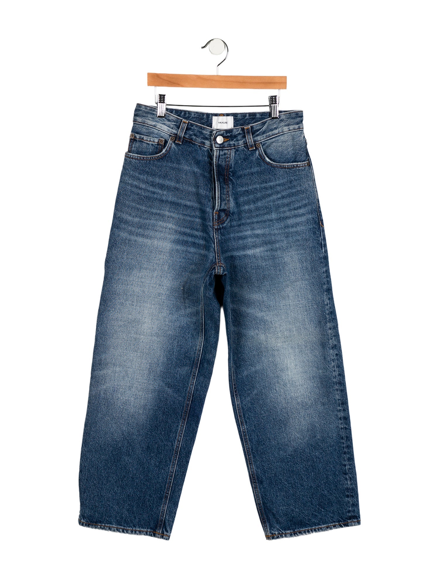Haikure High-Rise Straight Leg Jeans