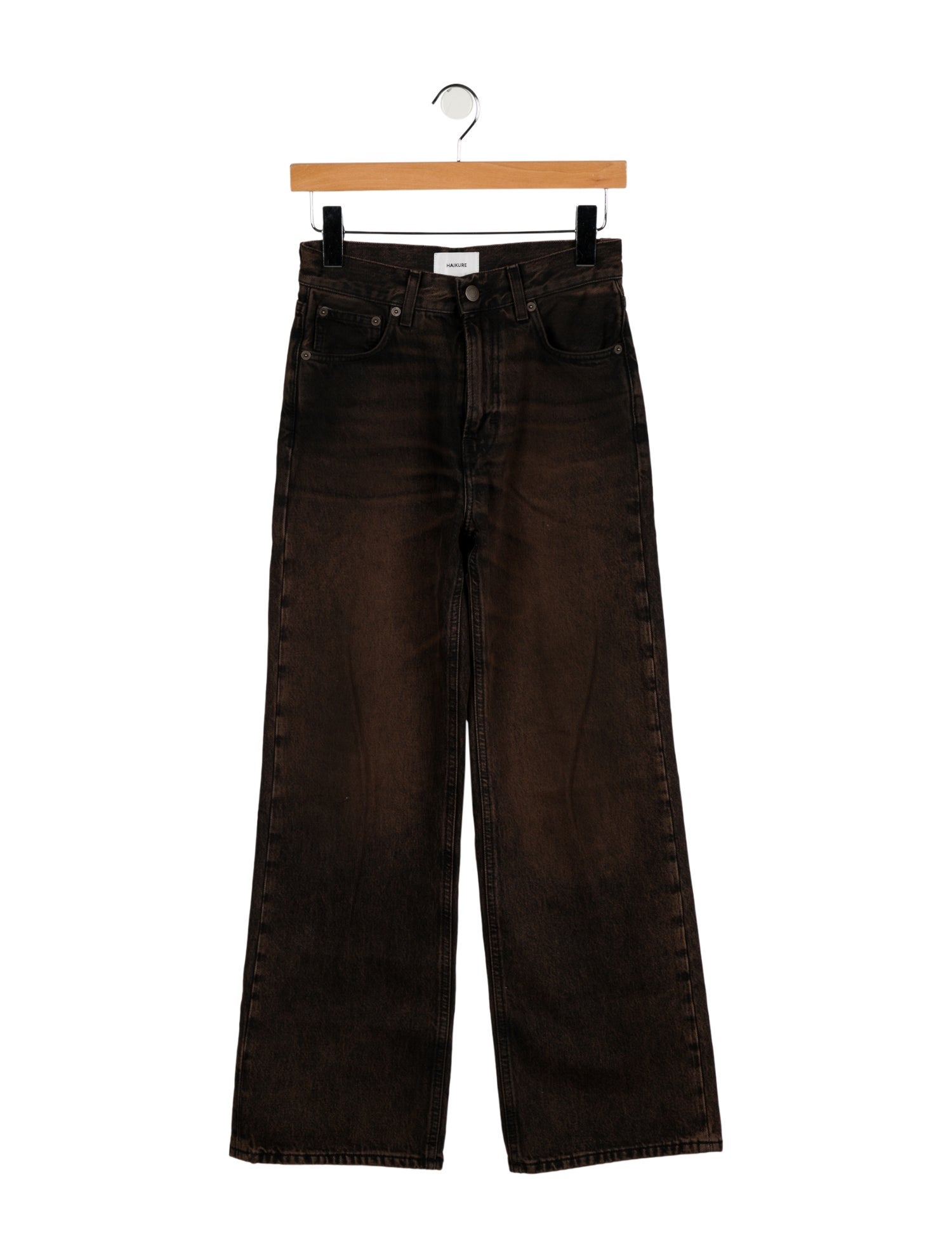 Haikure Mid-Rise Wide Leg Jeans