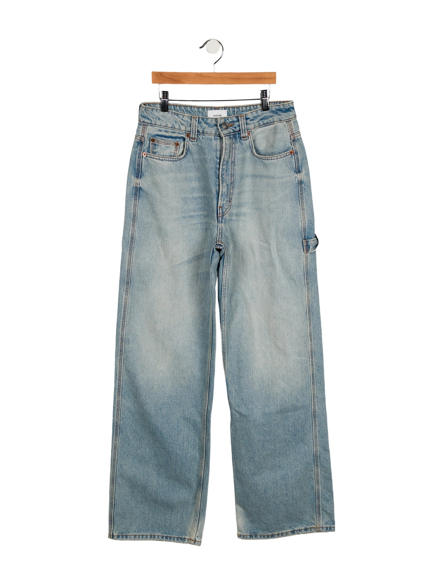 Haikure High-Rise Wide Leg Jeans