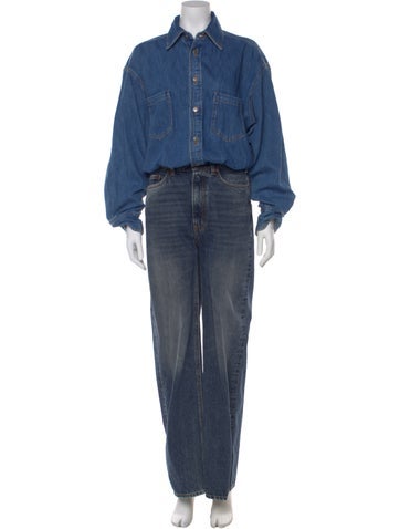 Pre-owned Haikure Jumpsuit In Blue