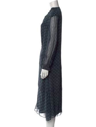 Heidi Merrick Printed Long Dress
