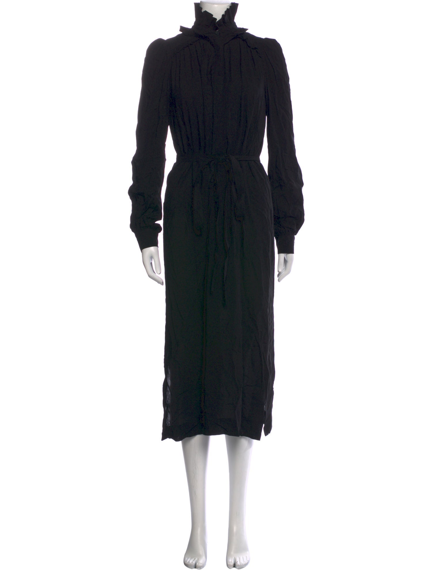 Heidi Merrick Mock Neck Long Dress