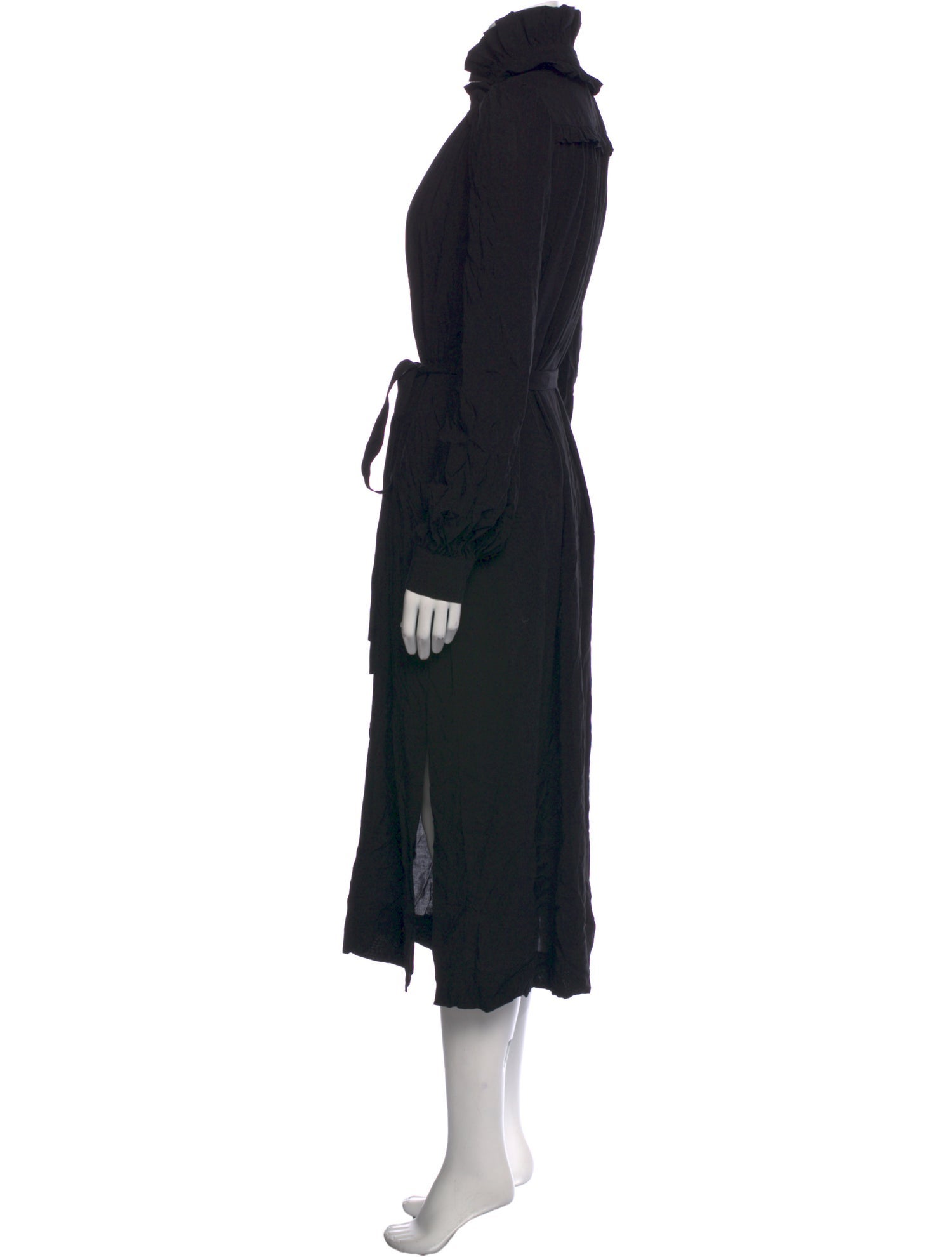 Heidi Merrick Mock Neck Long Dress