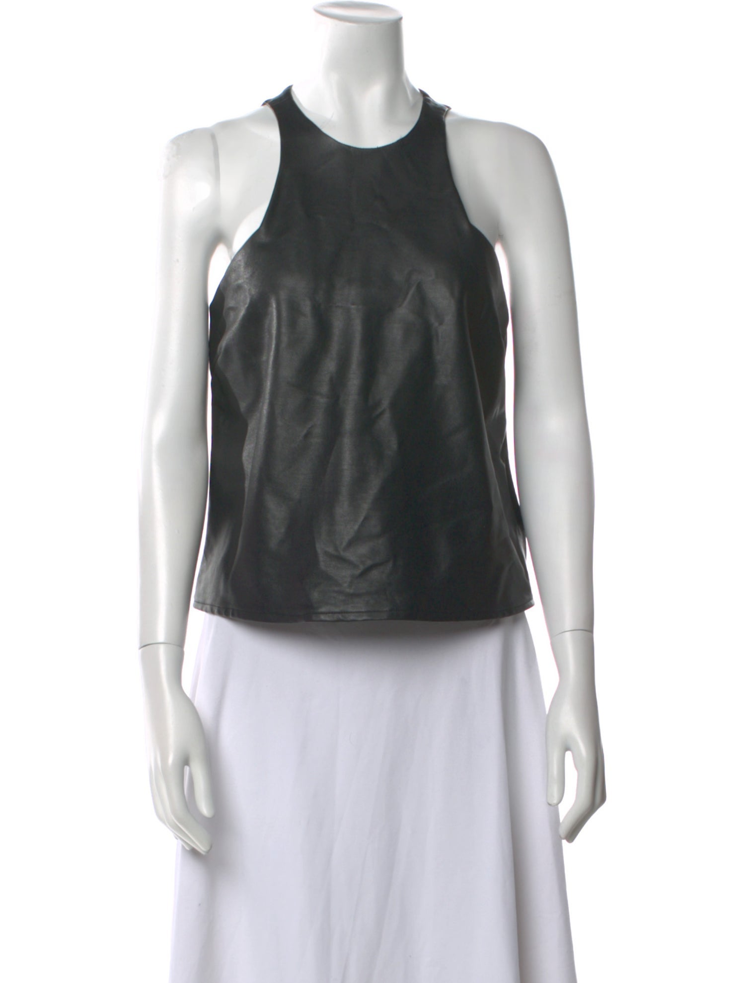 Heidi Merrick Scoop Neck Sleeveless Top