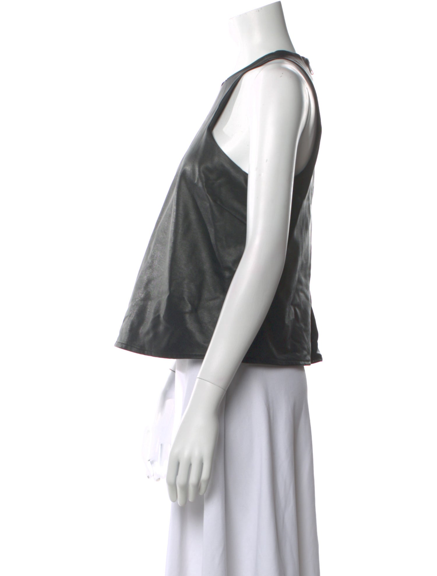 Heidi Merrick Scoop Neck Sleeveless Top