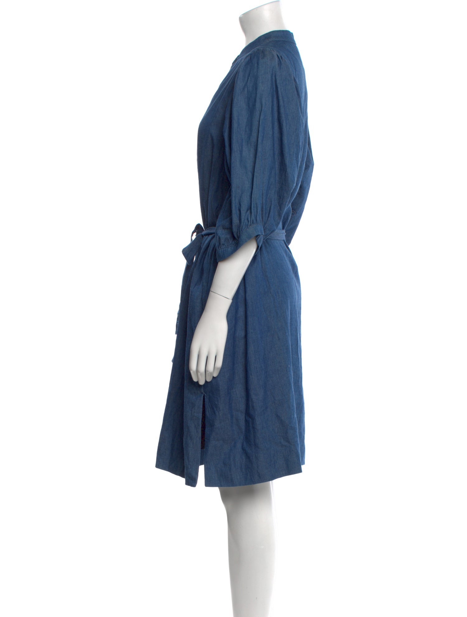 Heidi Merrick Crew Neck Knee-Length Dress