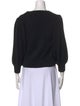 Heidi Merrick Bateau Neckline Three-Quarter Sleeve Sweatshirt