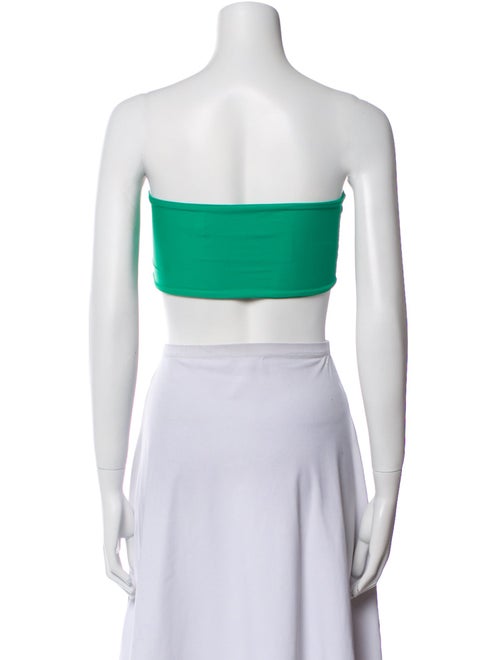 Heidi Merrick Strapless Crop Top