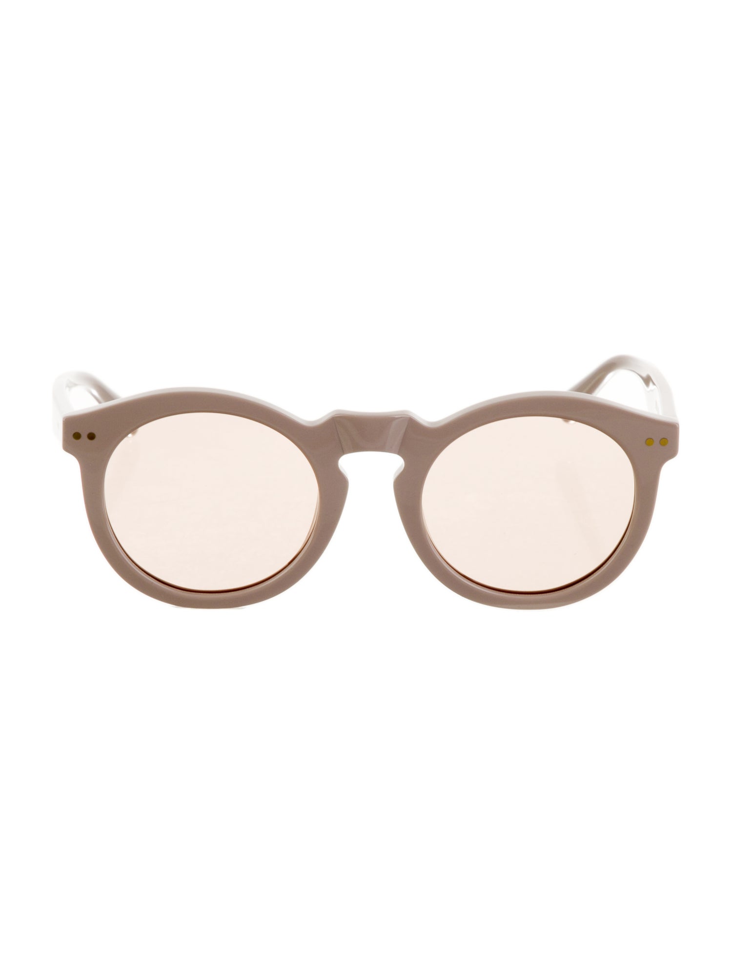 Heidi Merrick Round Tinted Sunglasses