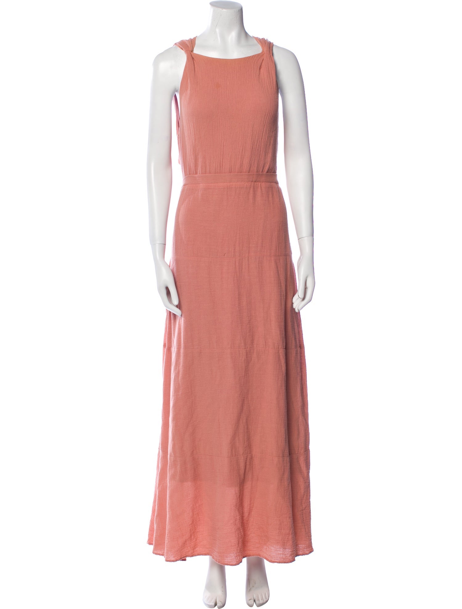 Heidi Merrick Square Neckline Midi Length Dress