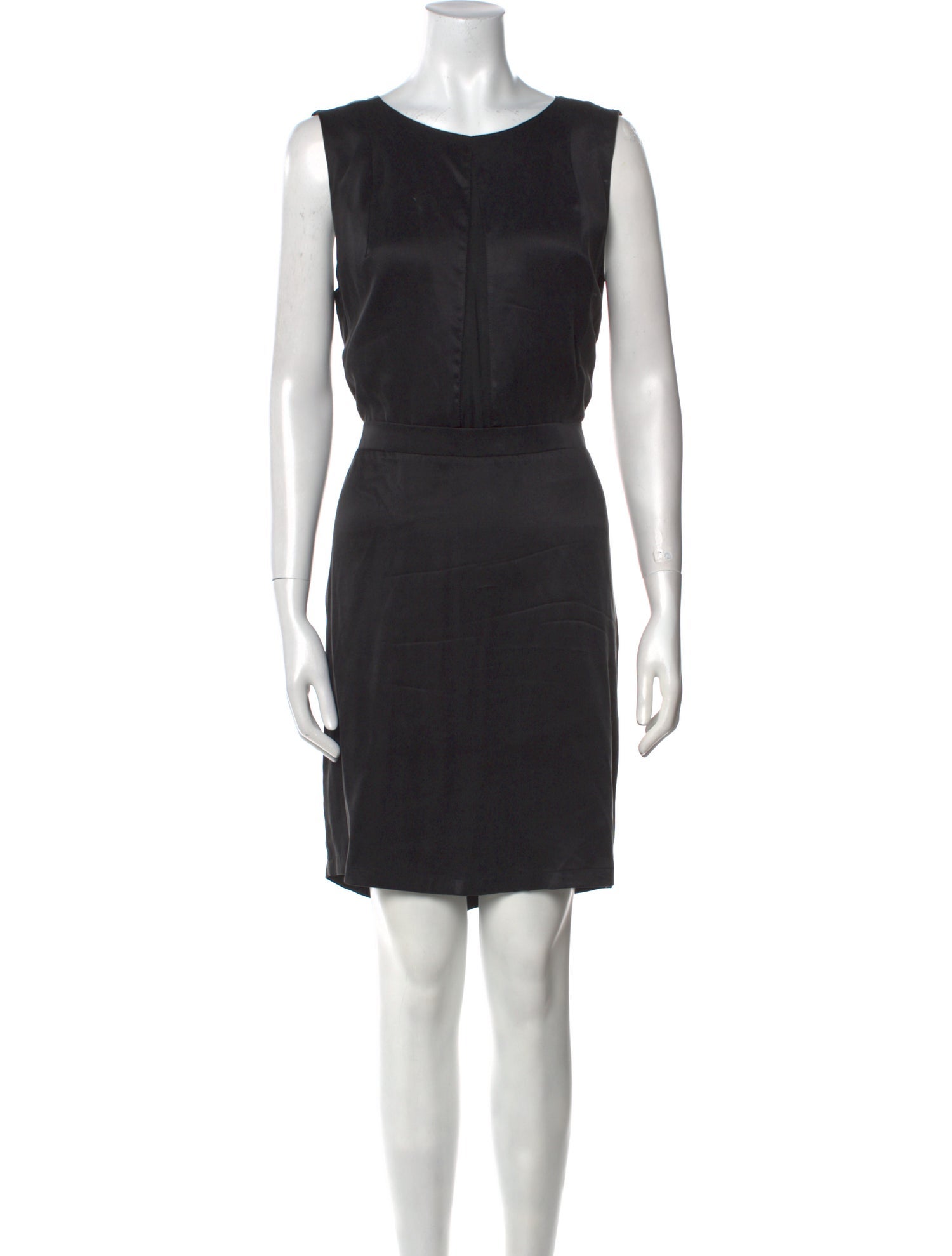 Heidi Merrick Scoop Neck Knee-Length Dress