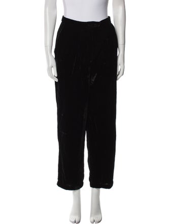 Heidi Merrick Velvet Straight Leg Pants