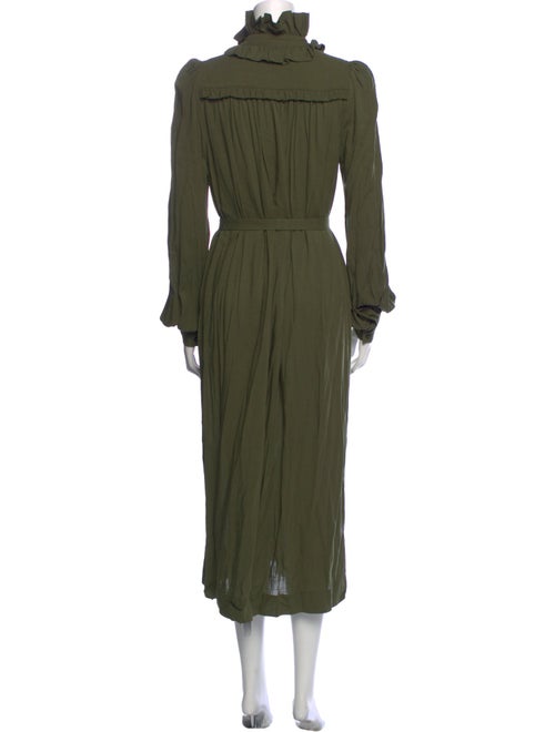 Heidi Merrick Mock Neck Long Dress