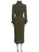 Heidi Merrick Mock Neck Long Dress