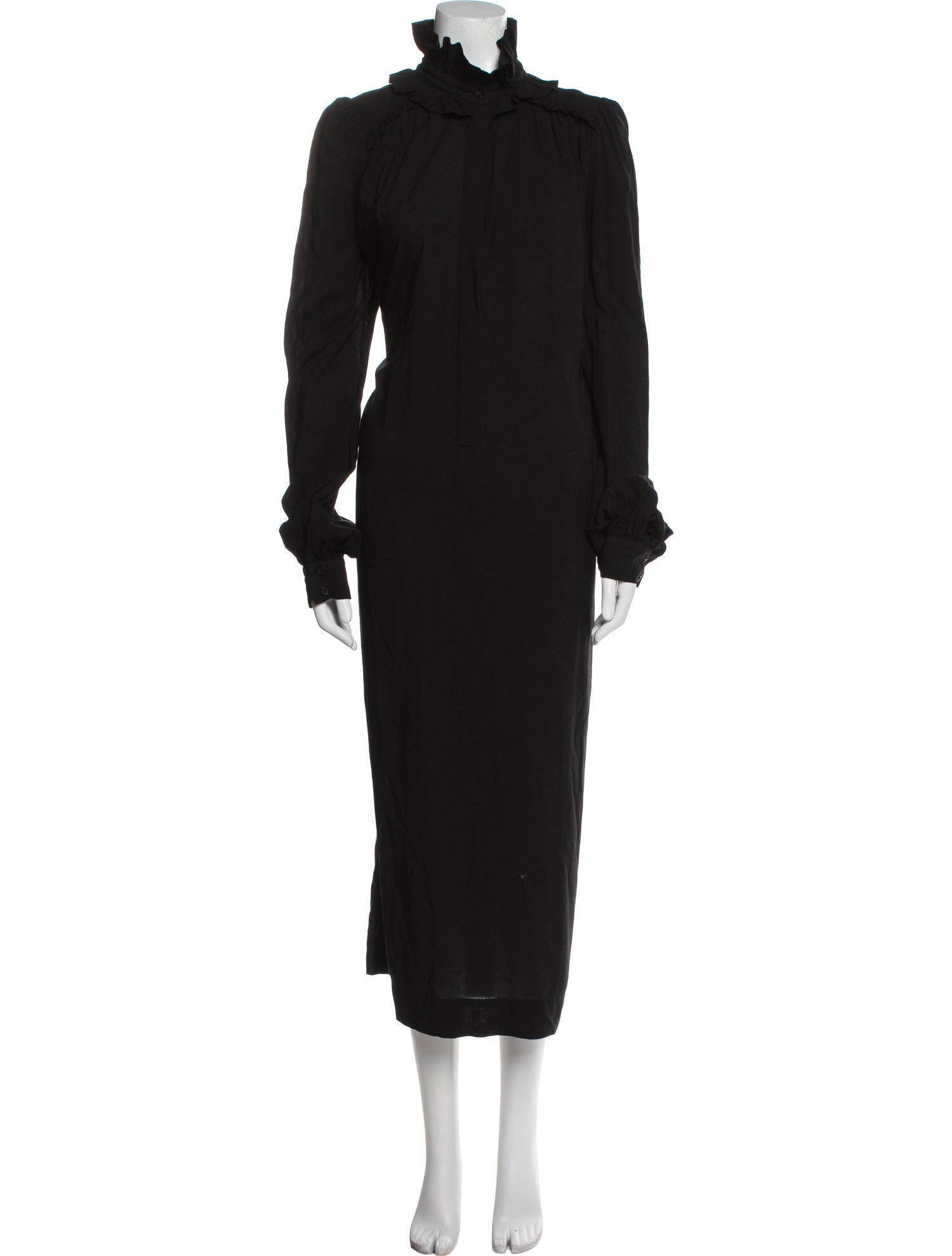 Heidi Merrick Turtleneck Long Dress