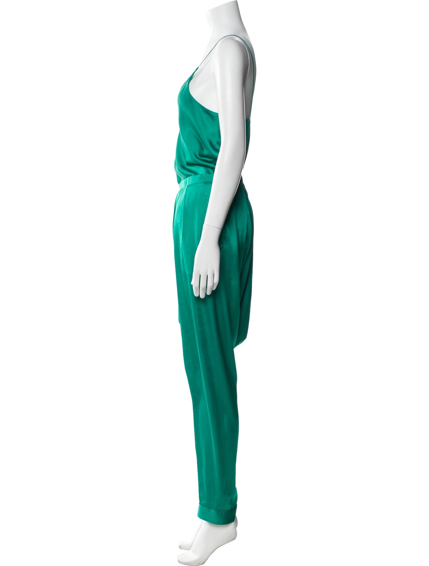 Heidi Merrick Plunge Neckline Jumpsuit