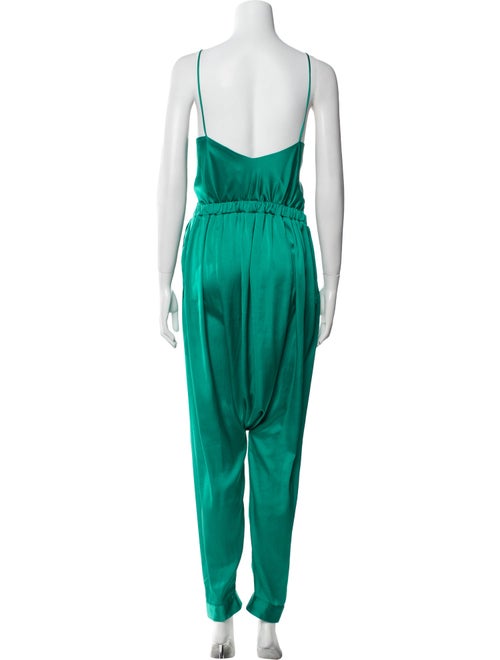 Heidi Merrick Plunge Neckline Jumpsuit