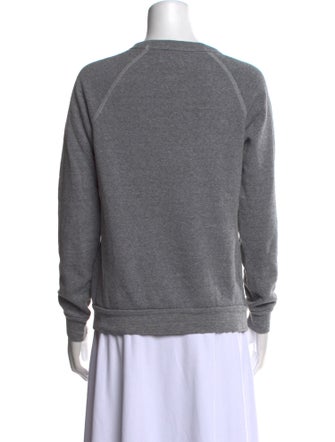 Heidi Merrick Graphic Print Crew Neck Sweatshirt