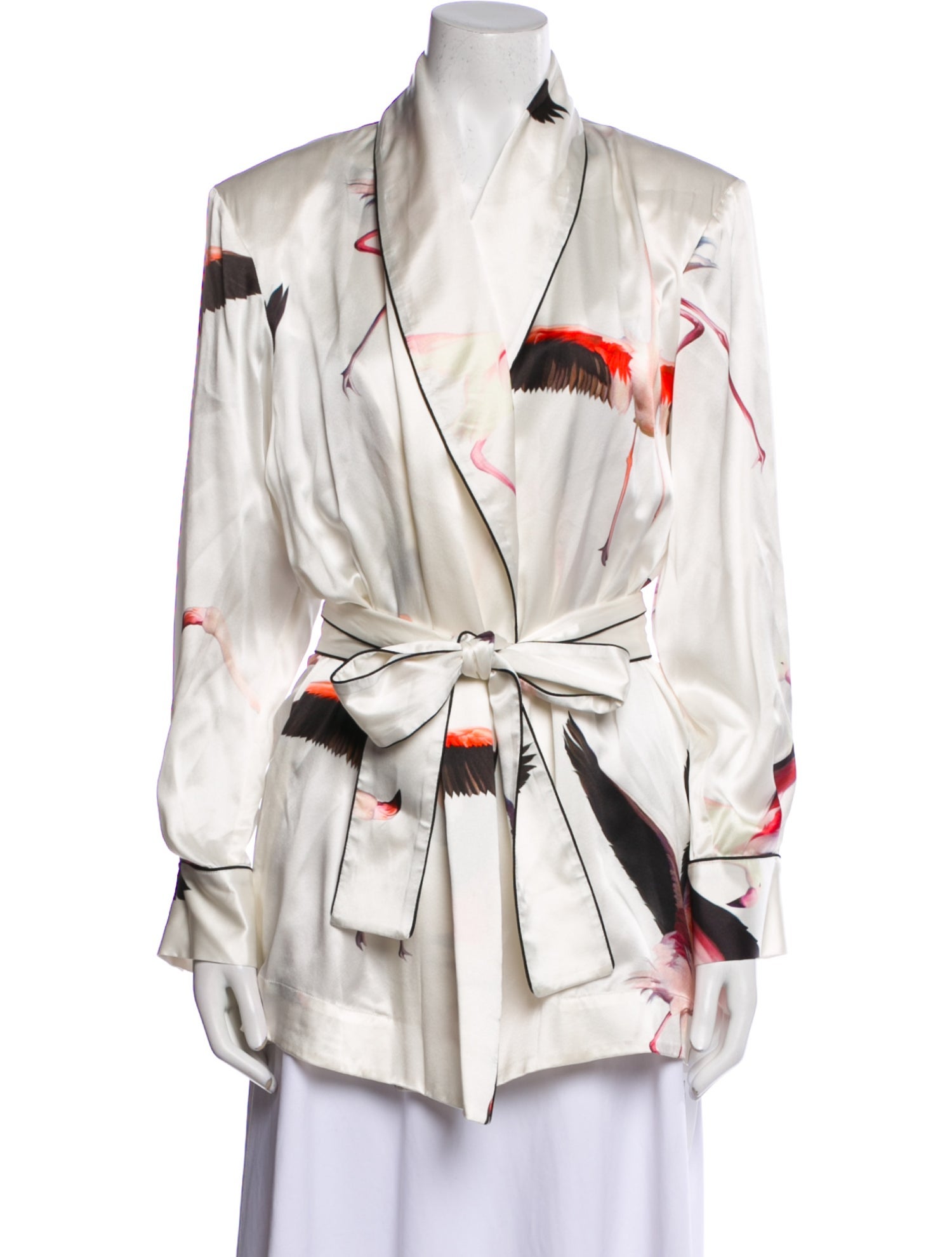 Heidi Merrick Silk Printed Vest