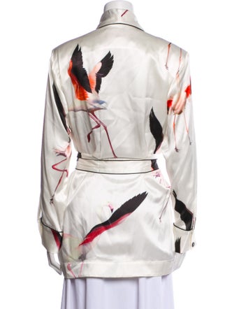 Heidi Merrick Silk Printed Vest