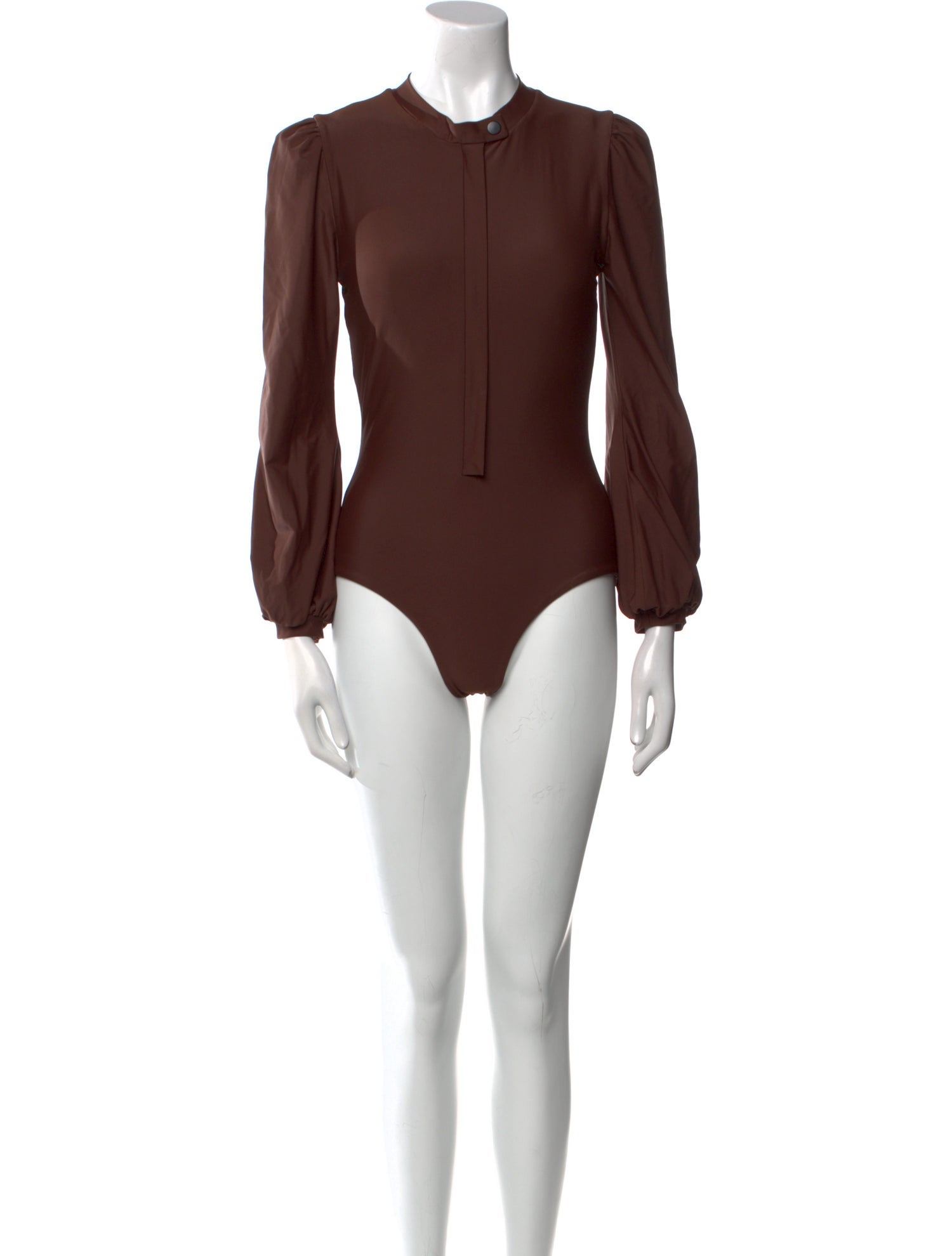 Heidi Merrick Crew Neck Long Sleeve Bodysuit