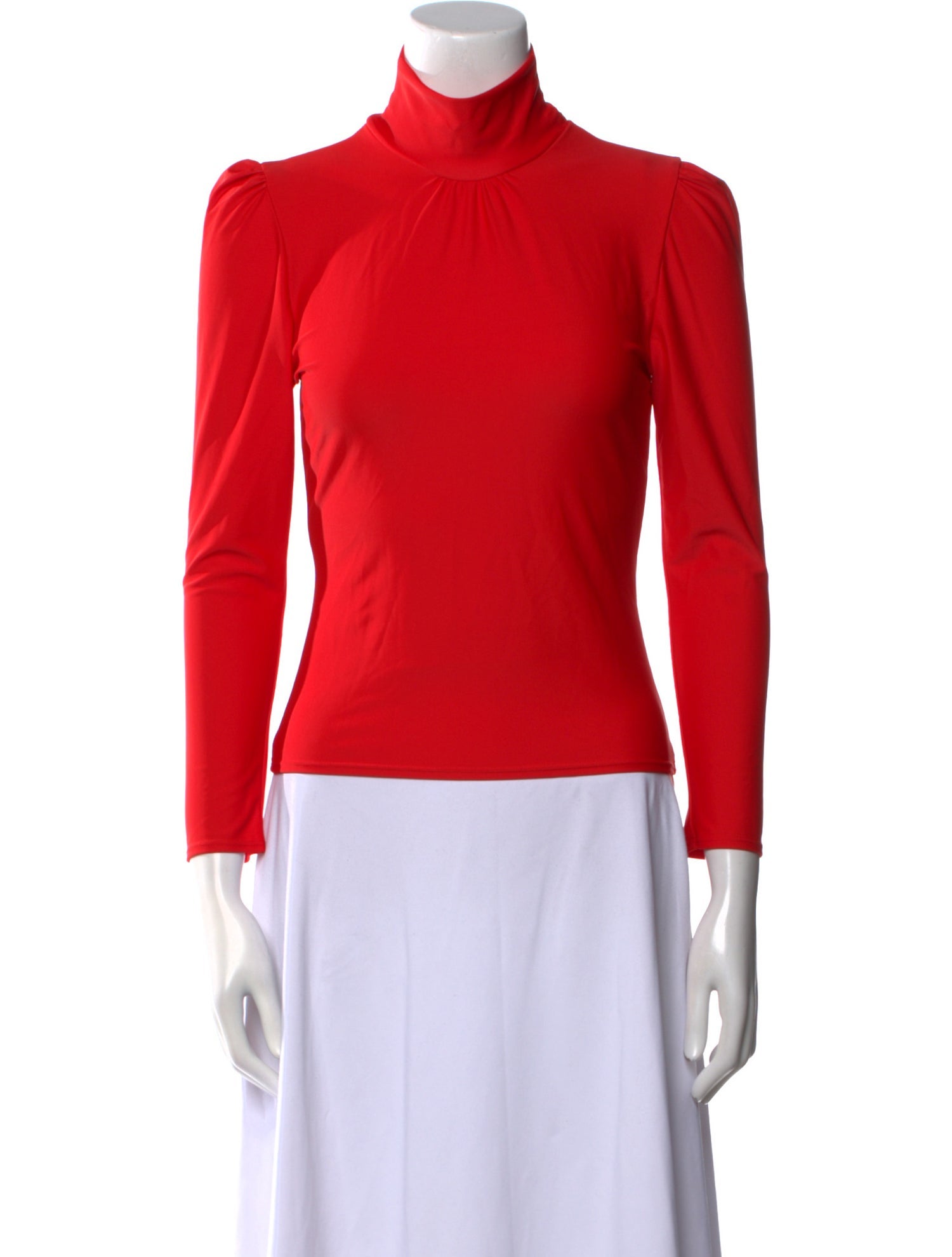 Heidi Merrick Turtleneck Three-Quarter Sleeve Blouse w/ Tags