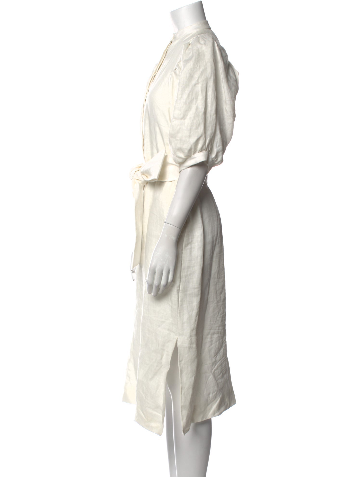 Heidi Merrick Mock Neck Midi Length Dress