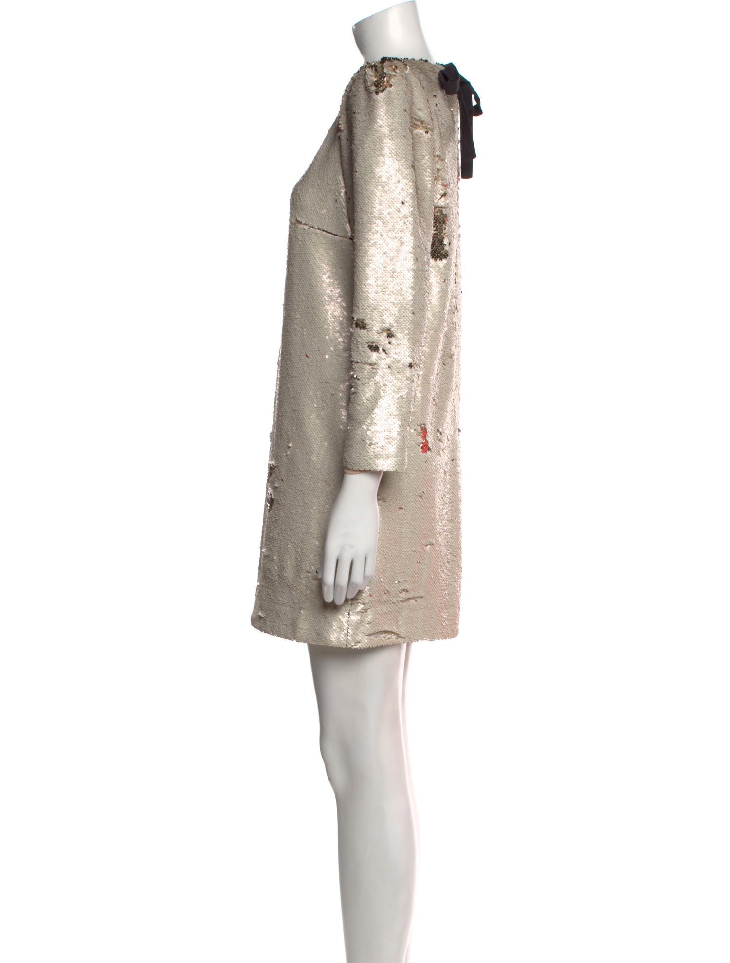 Heidi Merrick Crew Neck Mini Dress