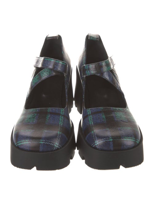 Heaven by Marc Jacobs x Nodaleto Leather Plaid Print Pumps