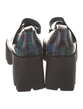 Heaven by Marc Jacobs x Nodaleto Leather Plaid Print Pumps