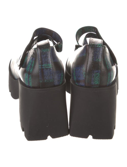 Heaven by Marc Jacobs x Nodaleto Leather Plaid Print Pumps