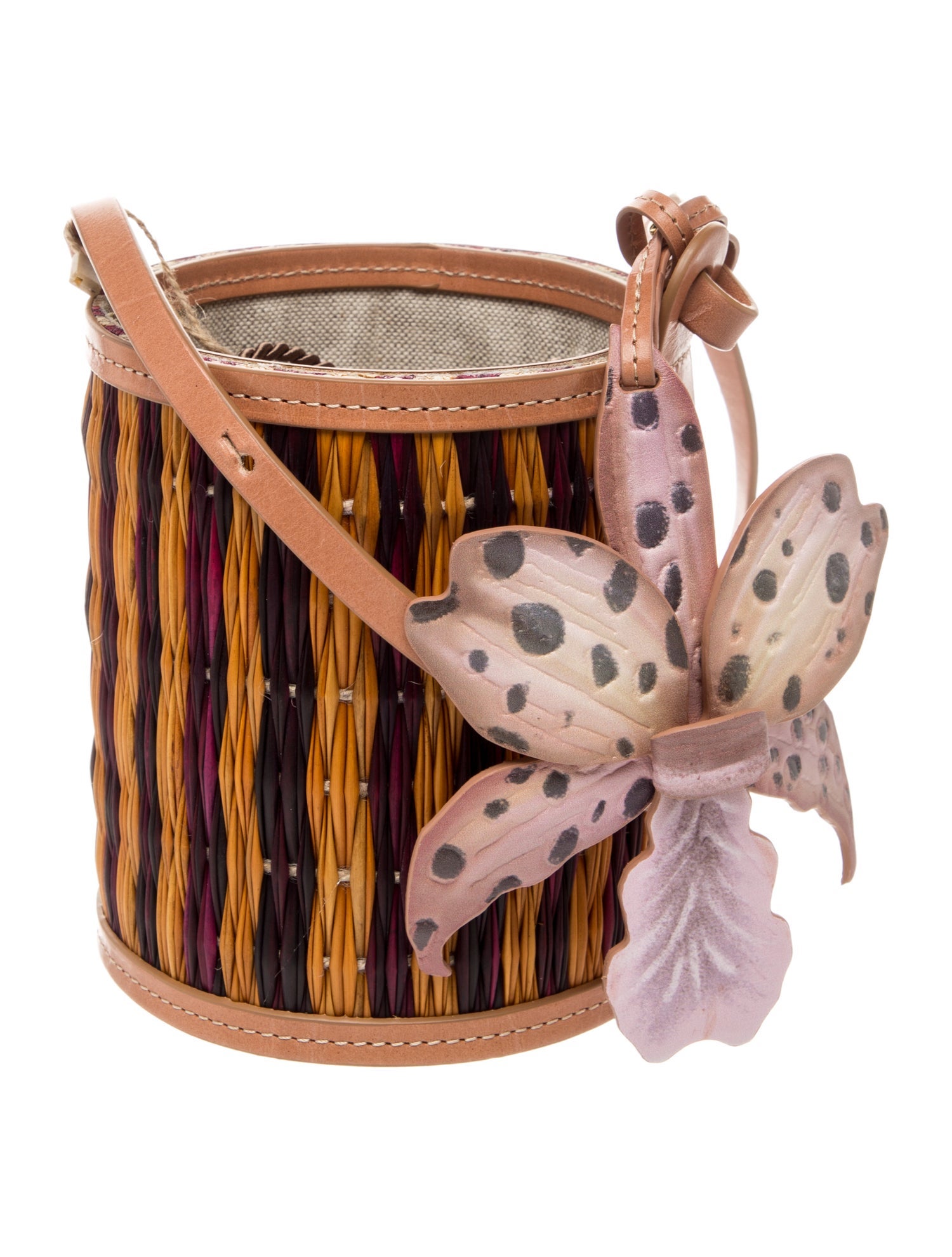 Heimat Atlantica Raffia Crossbody Bag